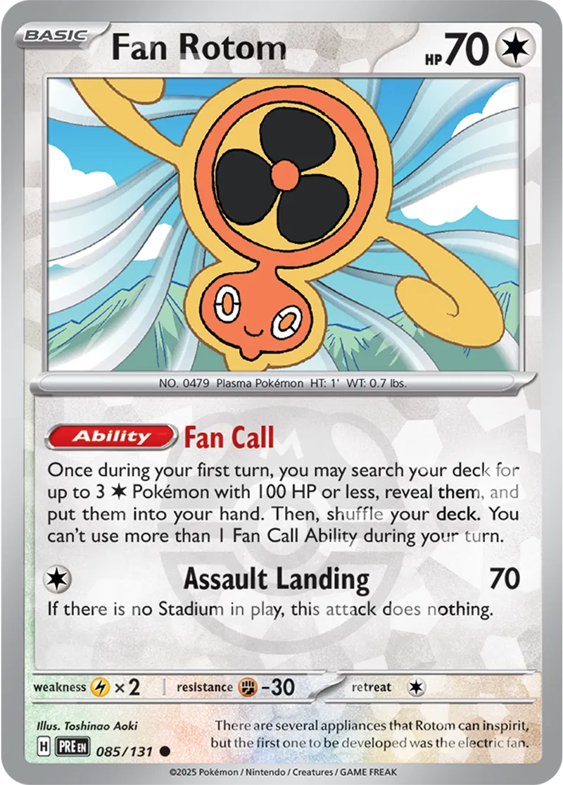 Fan Rotom Master Ball Holo